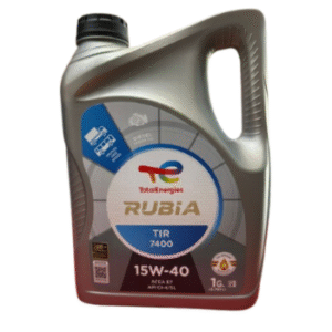 ACEITE PARA MOTOR TOTAL RUBIA TIR 7400 15W40 GALÓN (3,78L)
