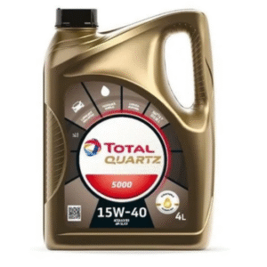 ACEITE PARA MOTOR TOTAL QUARTZ 5000 SN 15W40 GALÓN 4L